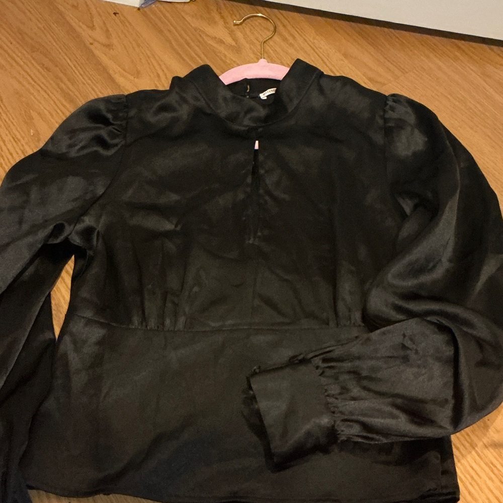 Chic Black Women's Blouse